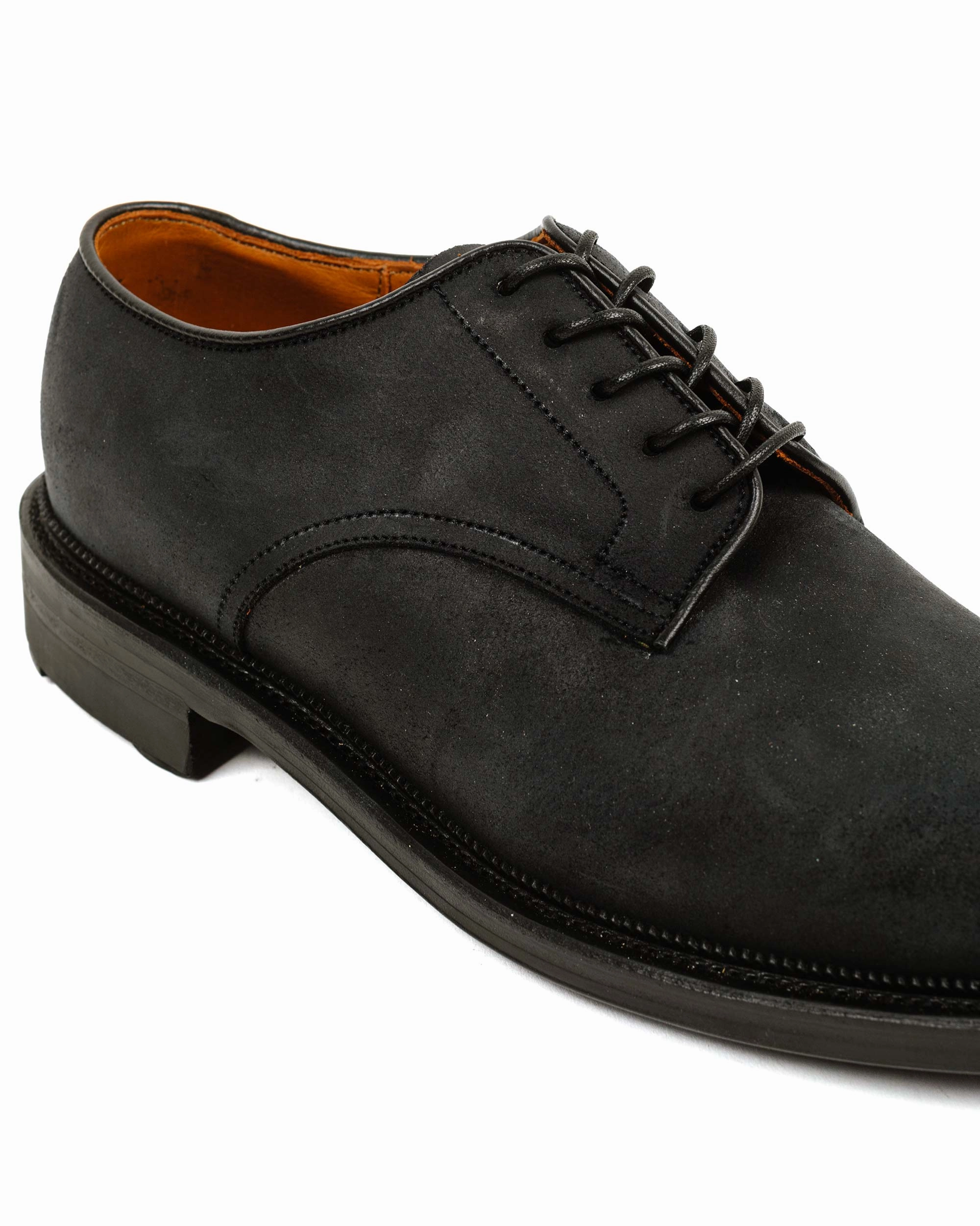 All Time Viberg Rockland Blucher Black Waxy Commander