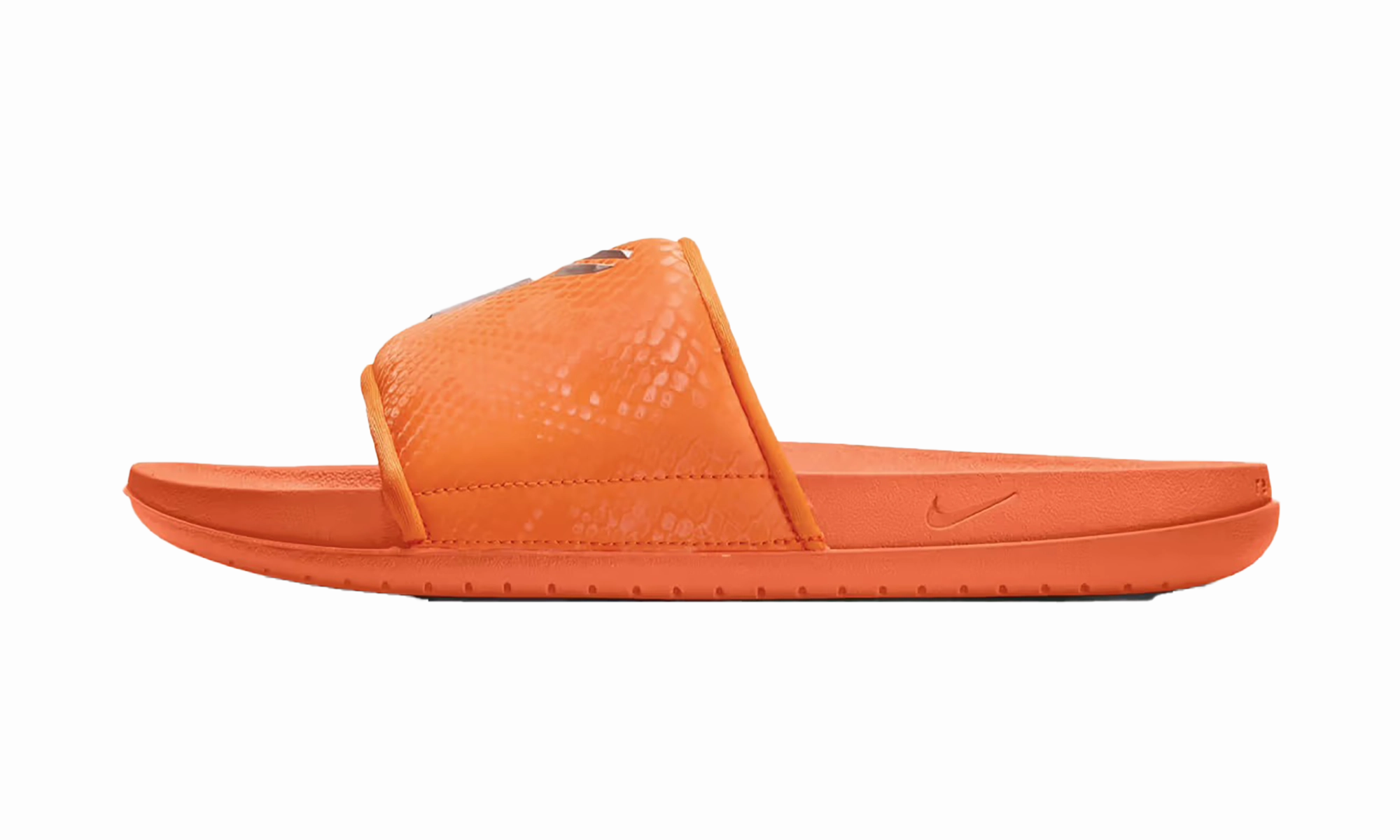 Offcourt Slide "Kobe Bryant - Safety Orange" Synthetic Leather Upper