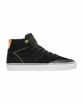 Emerica Omen Hi x OJ - Black / Orange Bacterial Inhibition
