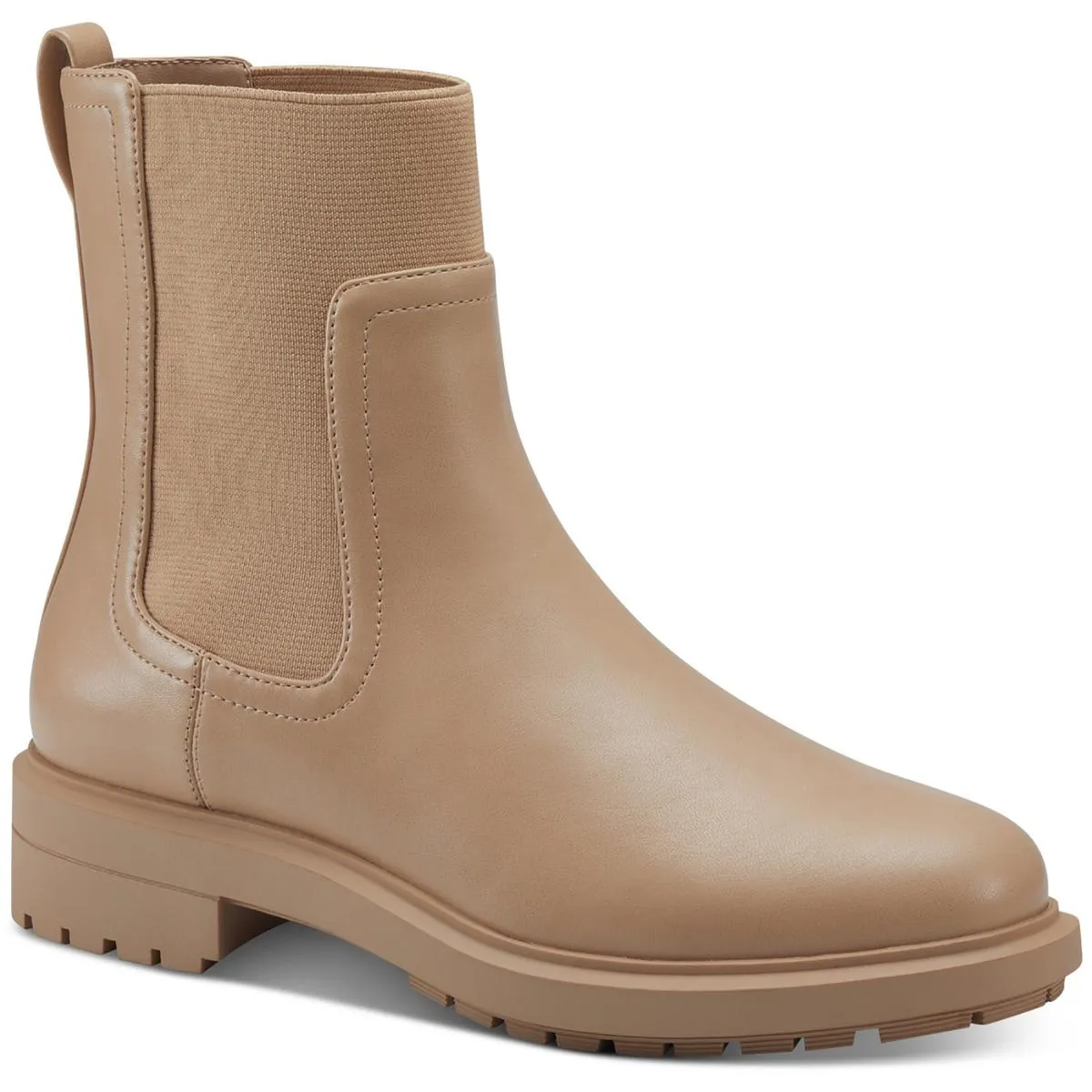 Protective Finish Weather Resistant User Classic Comfort Tackomal Womens Faux Leather Pull On Booties
