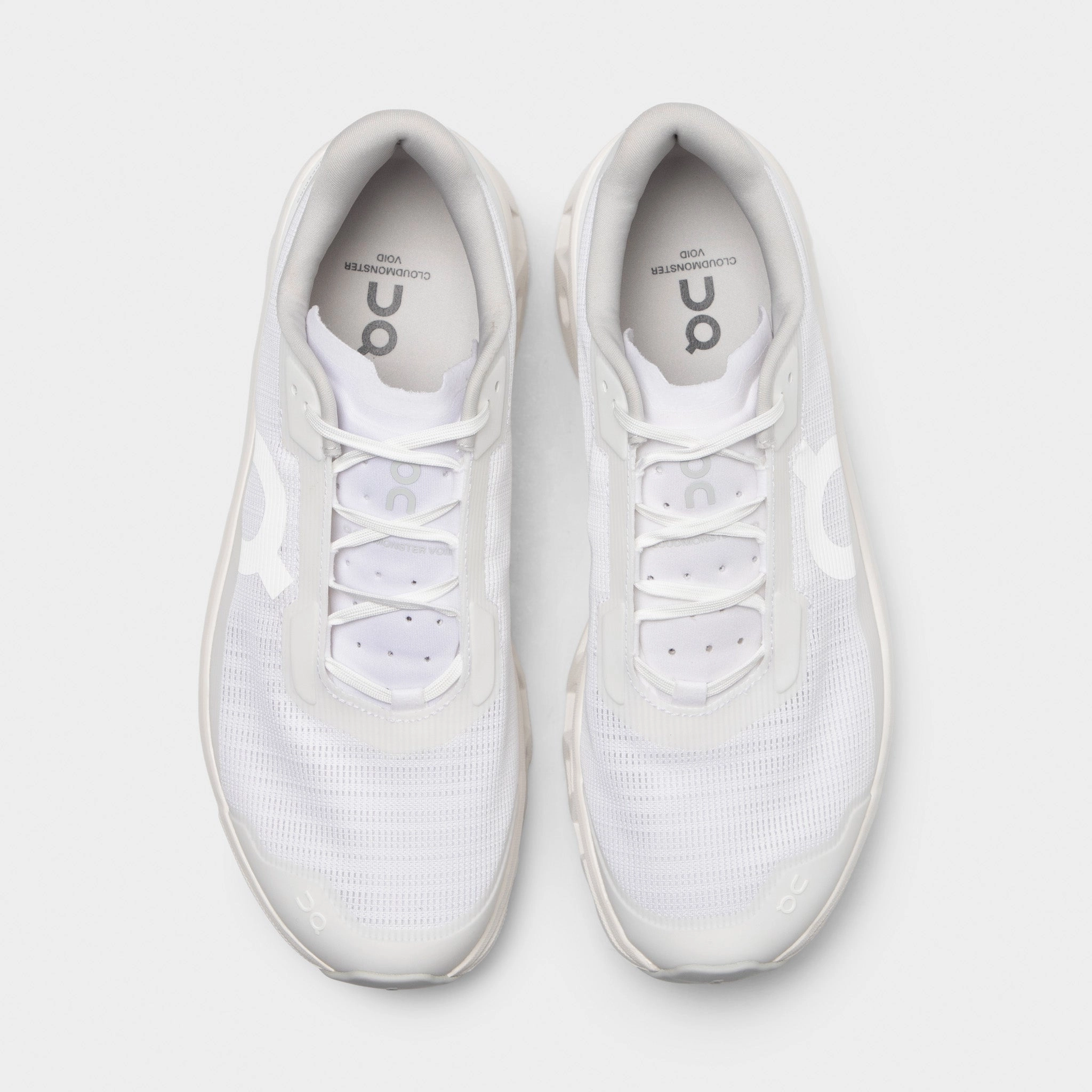 lightweight sole shoes On Cloudmonster Void White / White