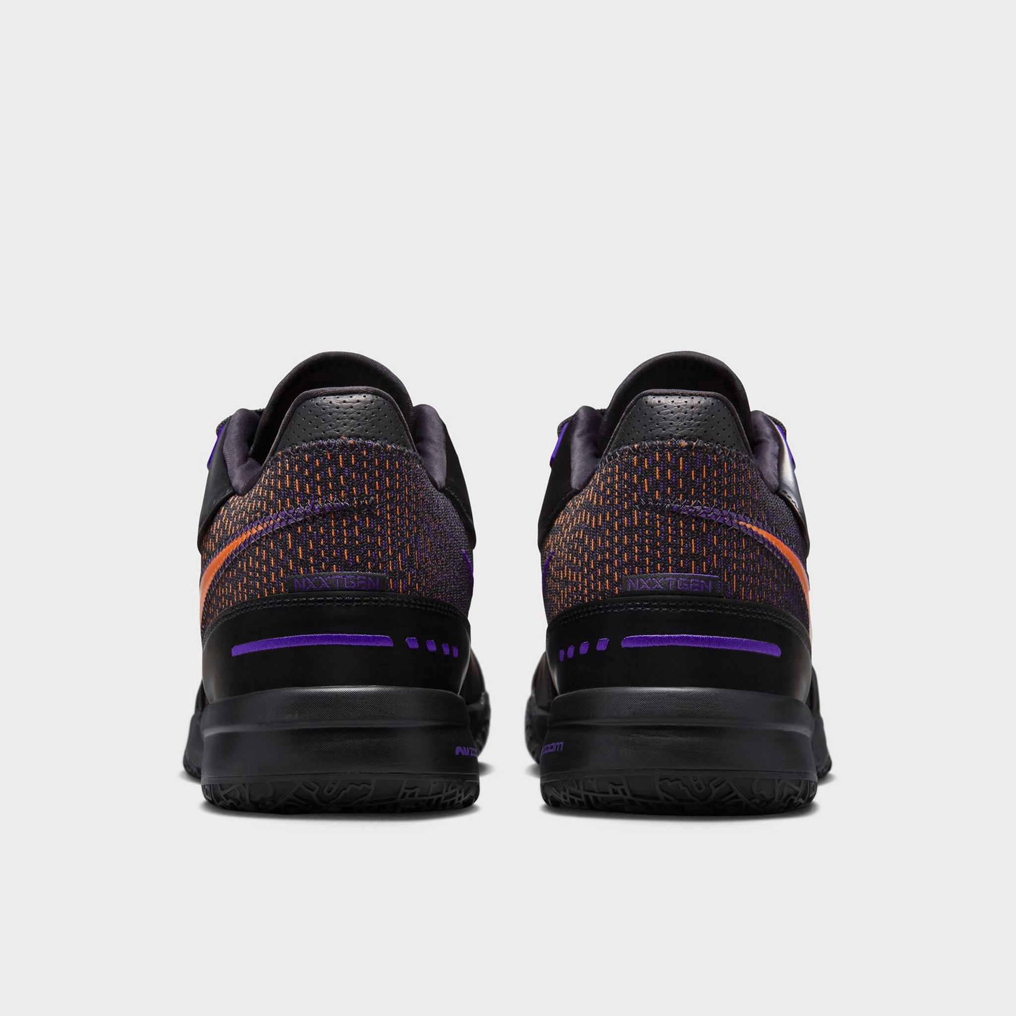 Nike Zoom LeBron Nxxt Gen Ampd DT Black / White - Field Purple Stable platform Comfortable fit