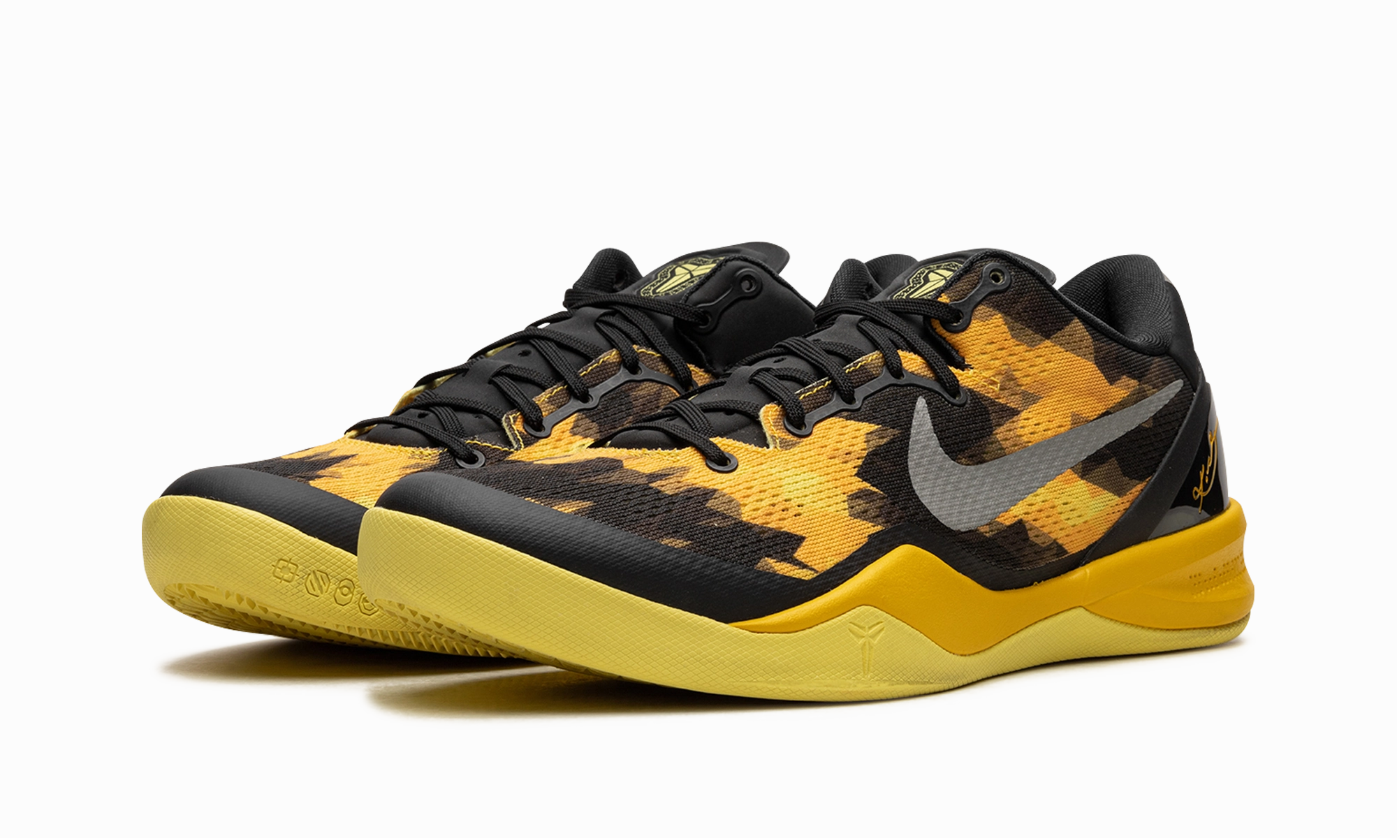 Kobe 8 System "Sulfur" Endurance Boost Shoes Efficient Cushioning