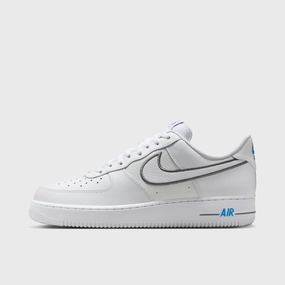 Thermoregulating Inner Layer Multi Directional Traction Pattern Nike Air Force 1 '07 White / Cool Grey - Photo Blue