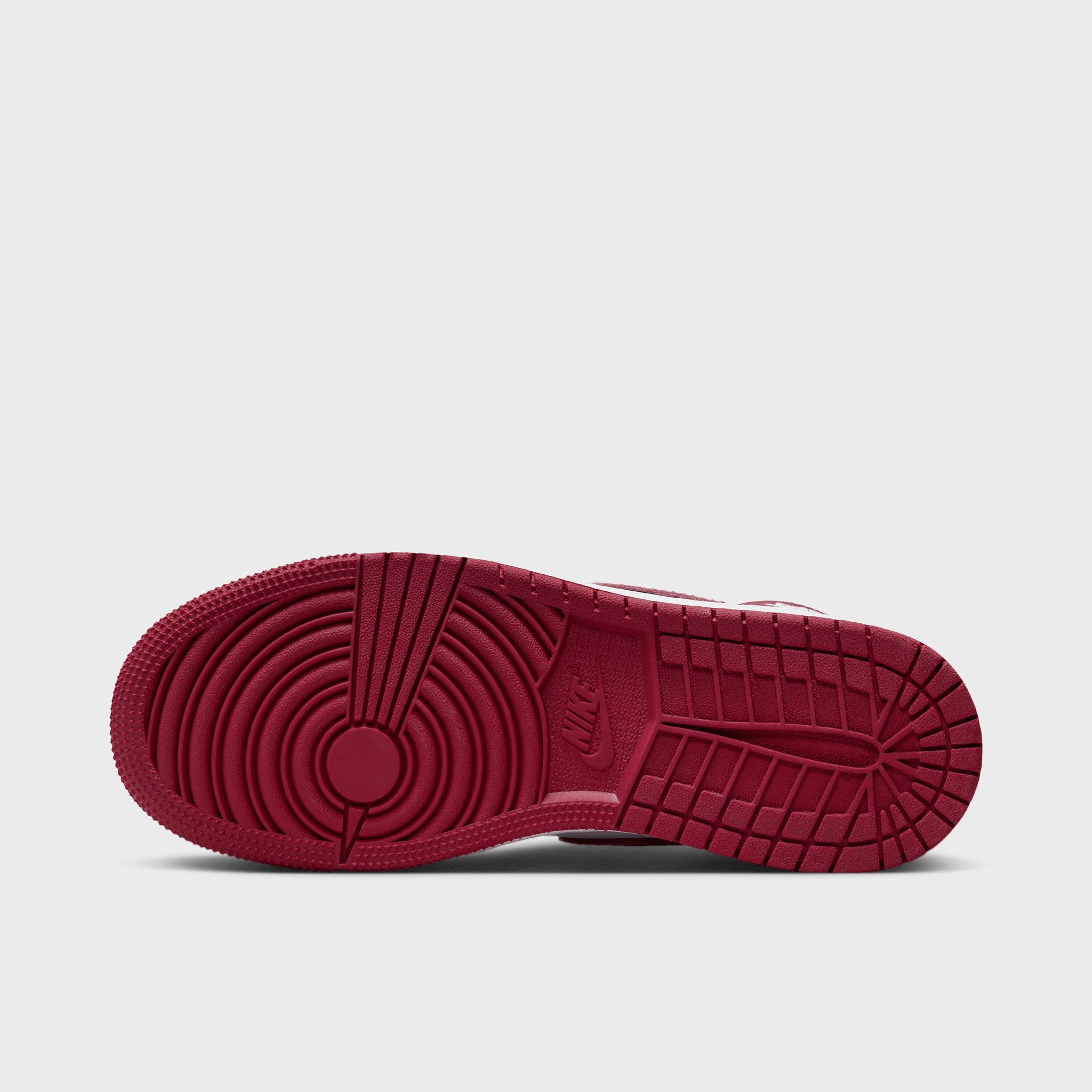 Ankle Lock Structure Non slip grip Jordan 1 Retro High OG GS White / Team Red