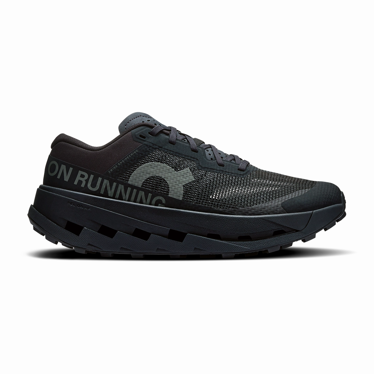 High Top Style senior running ON Cloudultra V3