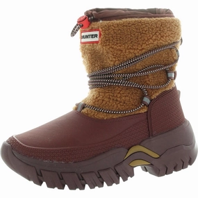 Comfort Lining Hiking Trails Wanderer Short Womens Faux Fur Cold Weather Winter & Snow Boots