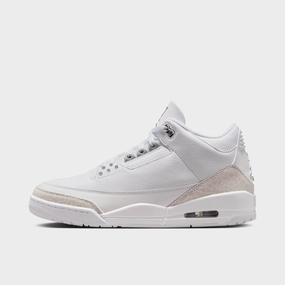 Comfortable Shoes Endurance Response Jordan 3 Retro White / Metallic Silver - White