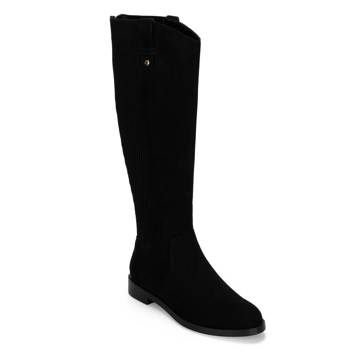 Wind Stretch Boot Womens Boots Knee High Knee-High Boots Mesh Lining
