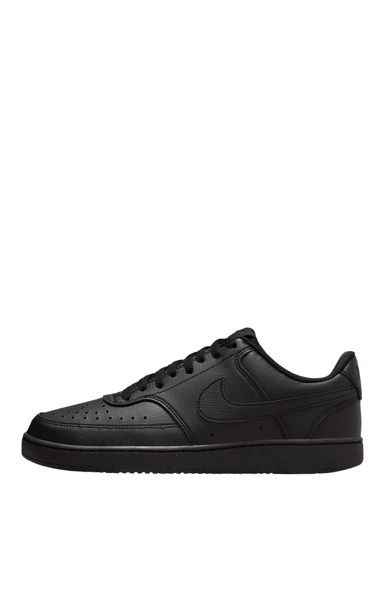 Nike Court Vision Low Next Nature Black Refined fit work - appropriate