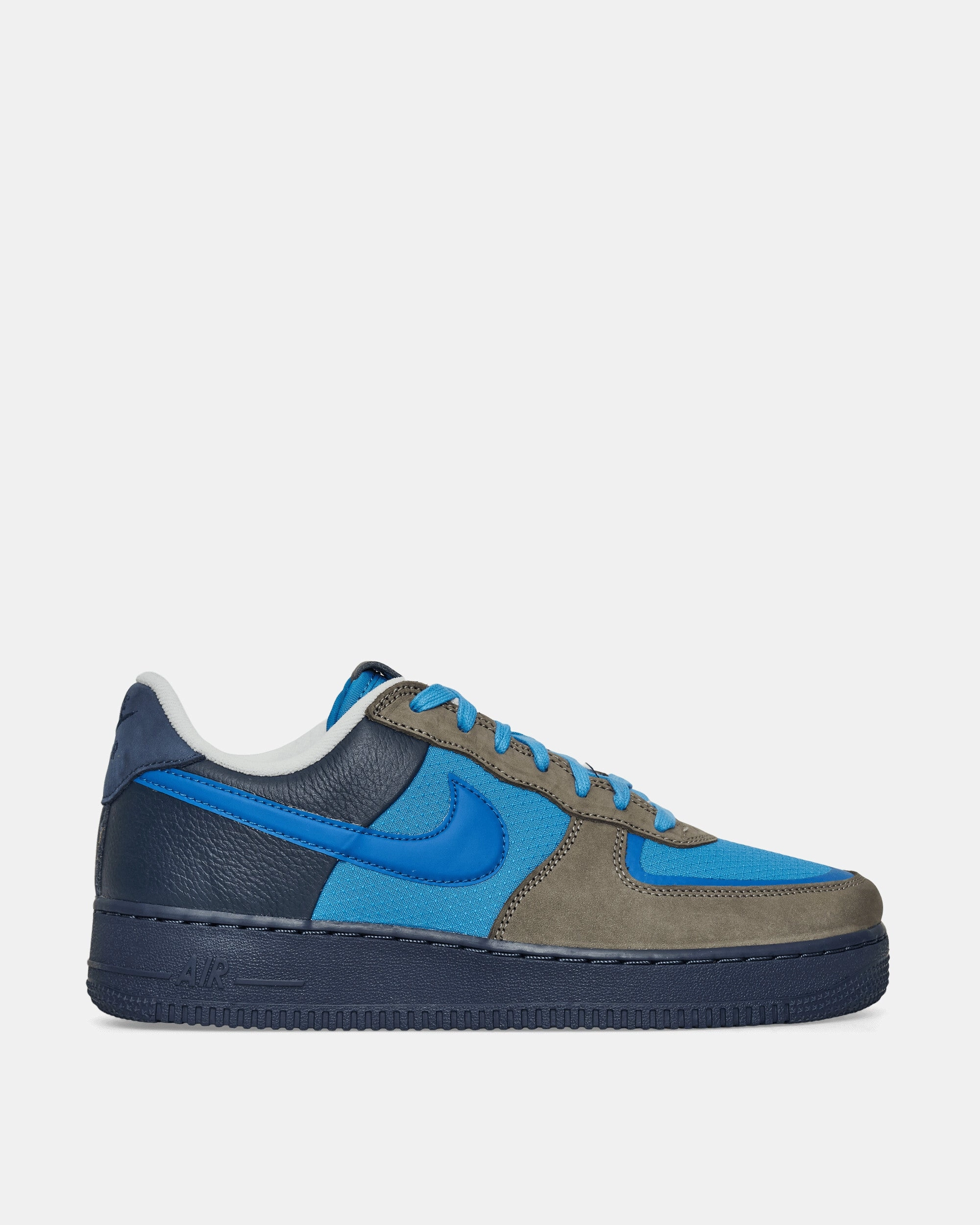 No-Slip Grip Travel Essential Stash Air Force 1 Low Sneakers Soft Grey / Harbor Blue
