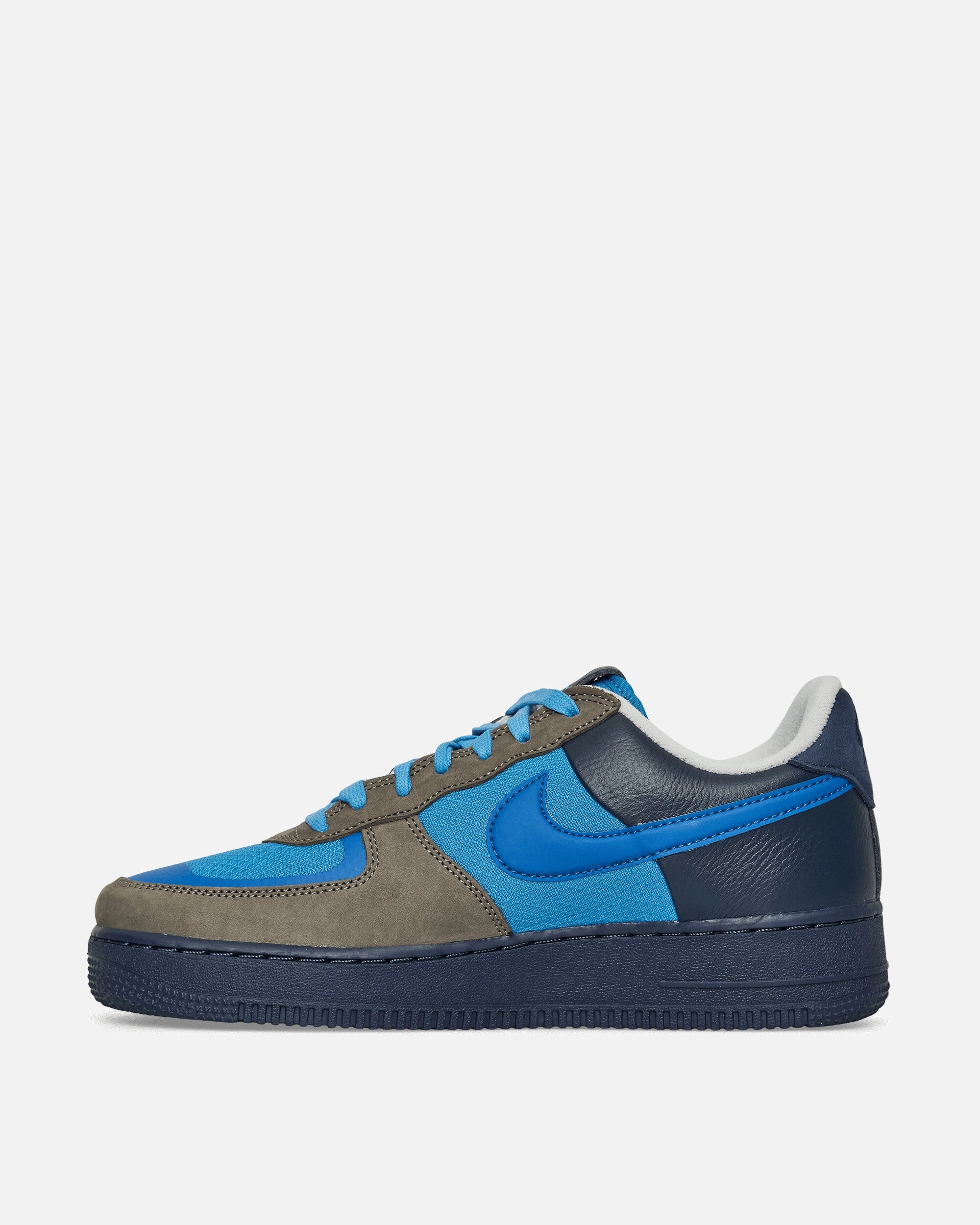 Stash Air Force 1 Low Sneakers Soft Grey / Harbor Blue Upgraded arch