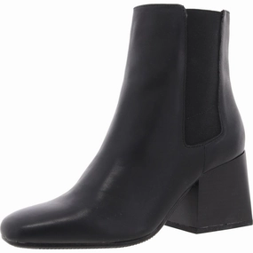 SAYLOR Womens Laceless Leather Ankle Boots Hard wearing Clean Form