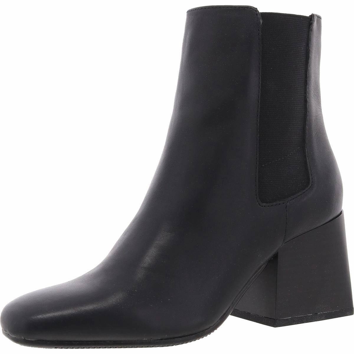SAYLOR Womens Laceless Leather Ankle Boots Anti-bacterial Frost Season