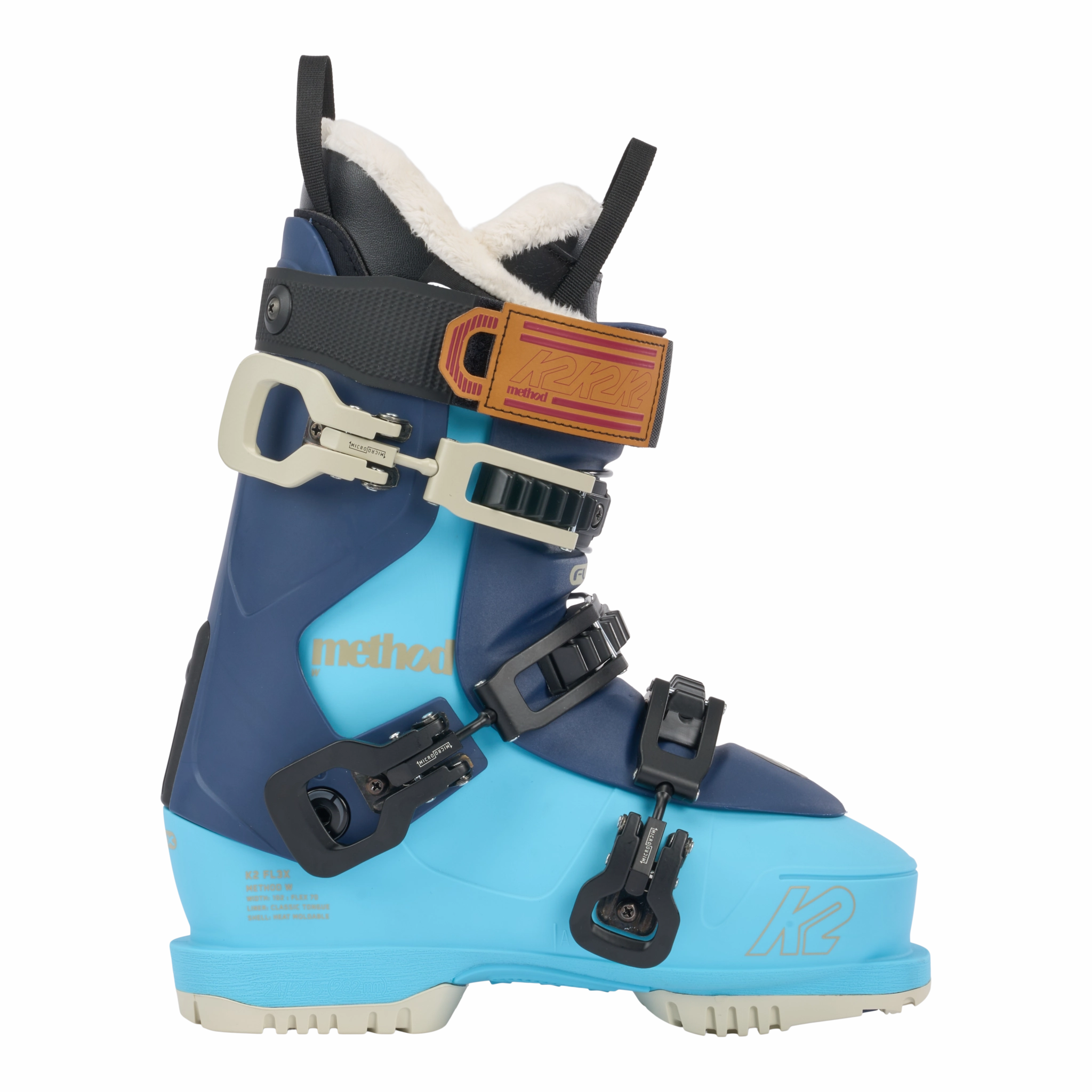 K2 2024 Method W Ski Boot Grippy Outsole Rough Terrain Bendable