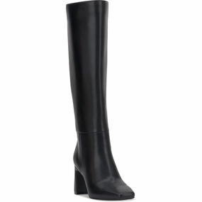 Versatile Design Comfort Toe Box Odinap Womens Block Heel Man Made Knee-High Boots