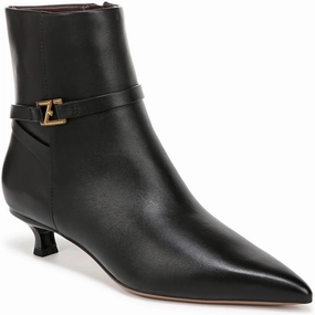 Versatile Outfit Wide fit LMARNIE Womens Zipper Leather Ankle Boots