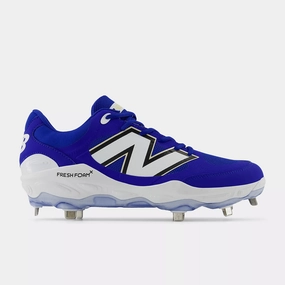 New Balance Men's Fresh Foam X 3000 v7 Metal Baseball Cleats - Royal - L3000TB7 pastel - colored running shoes nylon - upper shoes