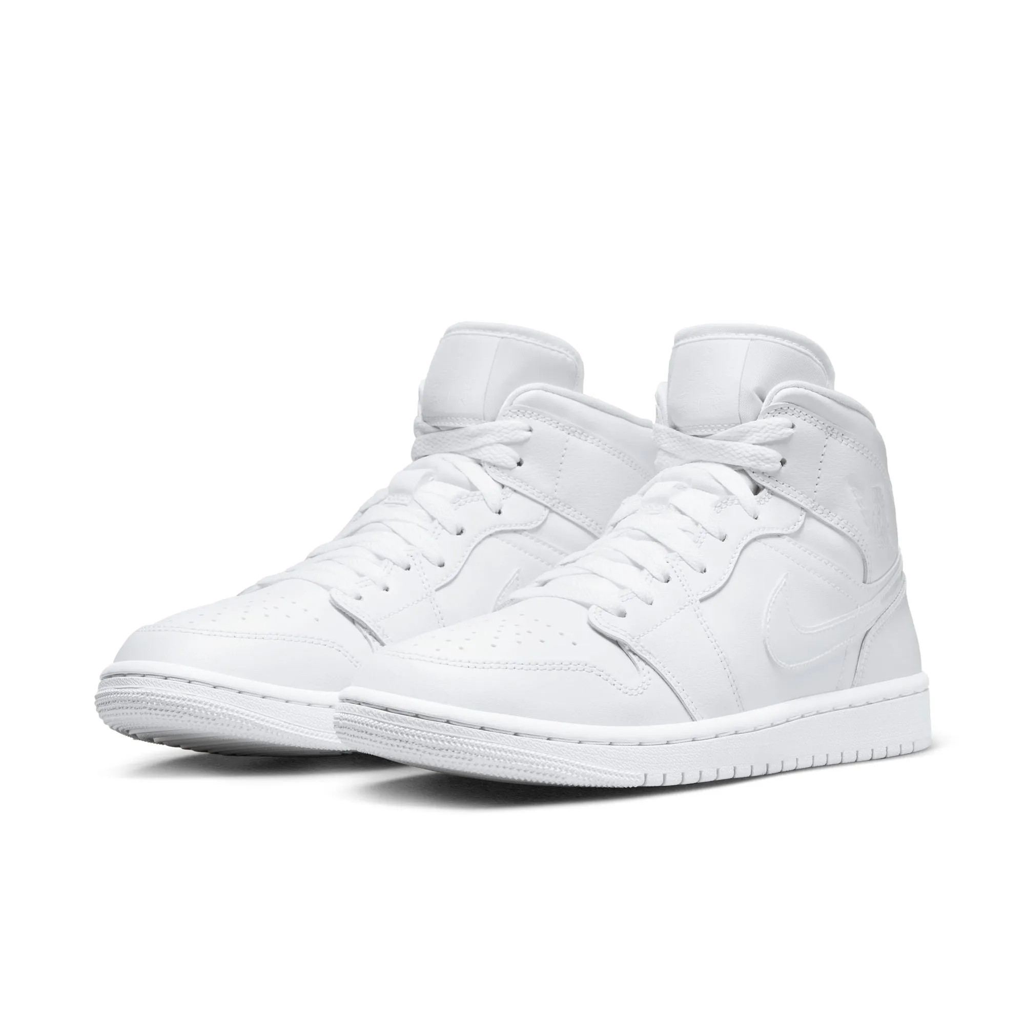 Freedom Fit Sole Tech Womens Air Jordan 1 Mid 'White'