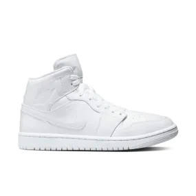Womens Air Jordan 1 Mid 'White' Grip Texture