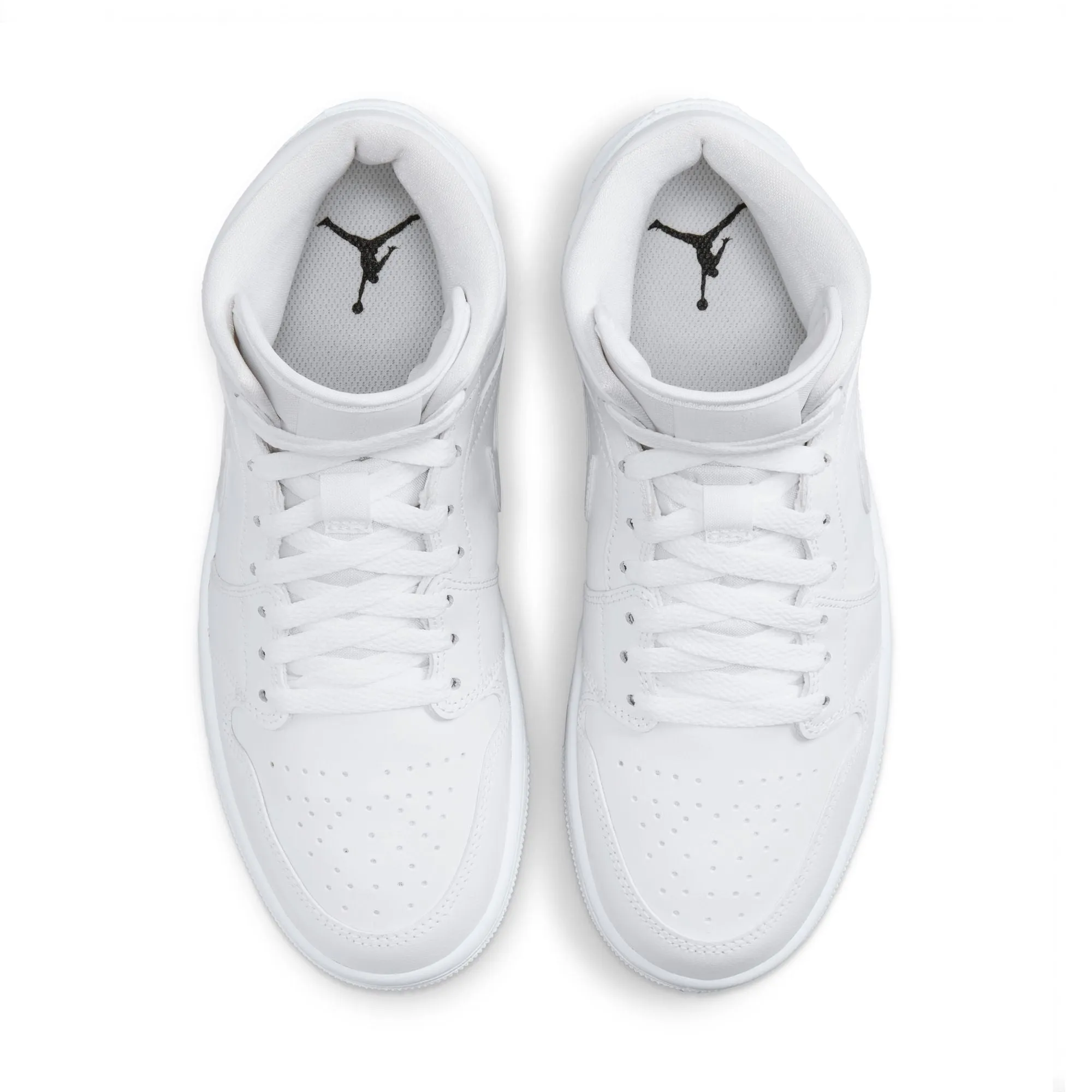 Comfort Mesh TPU Reinforcement Womens Air Jordan 1 Mid 'White'