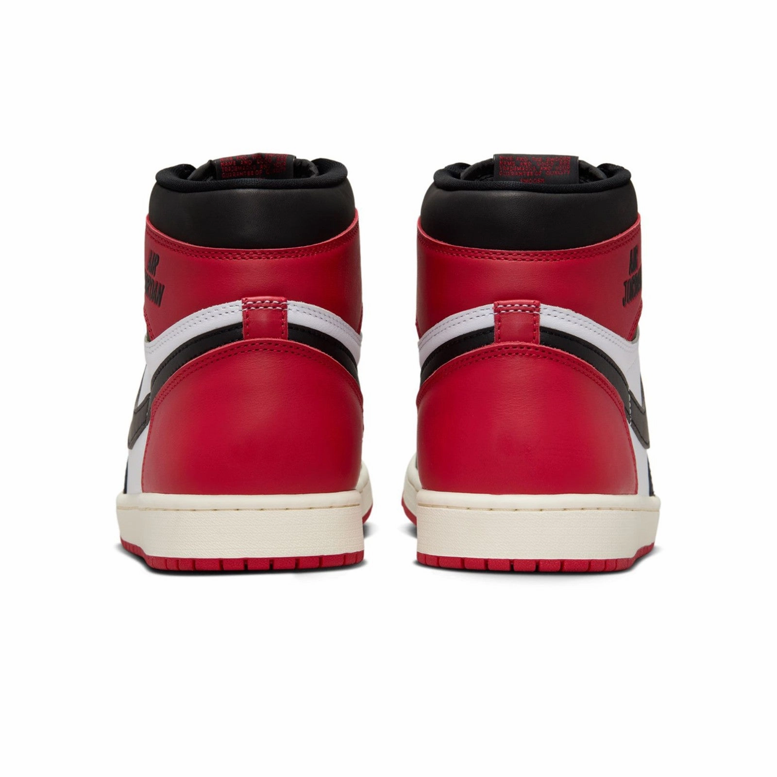Heat Release Jordan 1 Retro High OG "Black Toe"