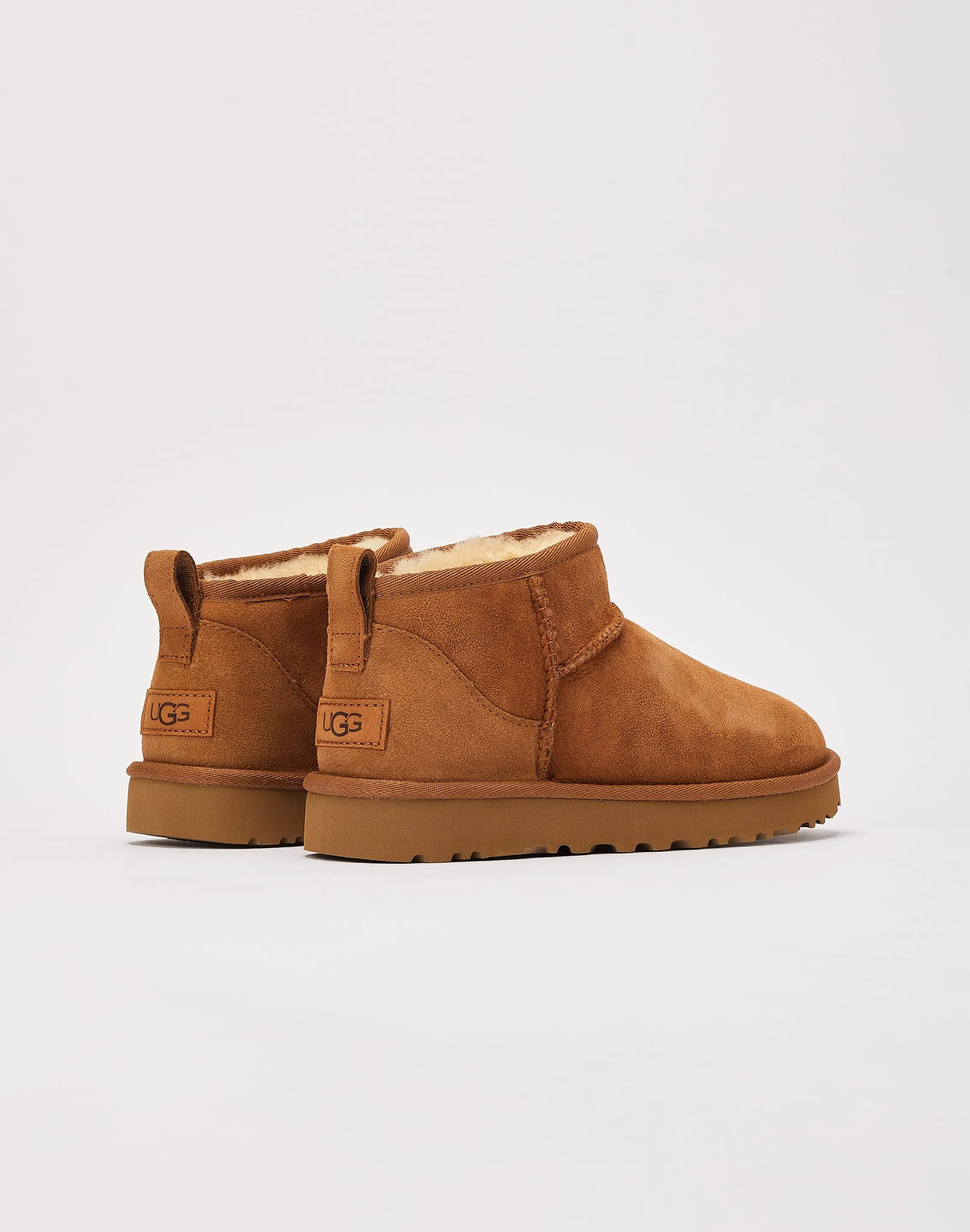 UGG Classic Ultra Mini Boots Elastic Goring Seamless Comfort Rough Trail Hiker