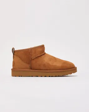 High Quality Leather UGG Classic Ultra Mini Boots