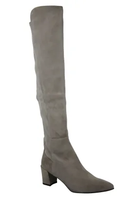 Stuart Weitzman Women's Allwayhunk  Suede Over-The-Knee Boot Flexible