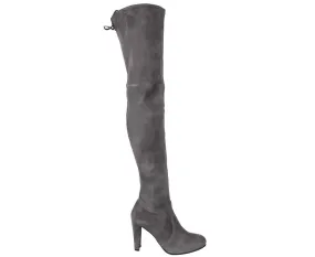 Low Rise Stuart Weitzman Women's Highland Suede Over-the-knee Boot