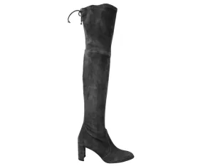 Stuart Weitzman Women's Landmark Suede Over-the-knee Boot Flexible Frame Night Travel Slip Resistant Backcountry Camper