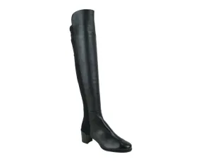 Breathable Cold Climate Stuart Weitzman Women's Mid Nappa Leather With Elastic Back Heel Knee Boot
