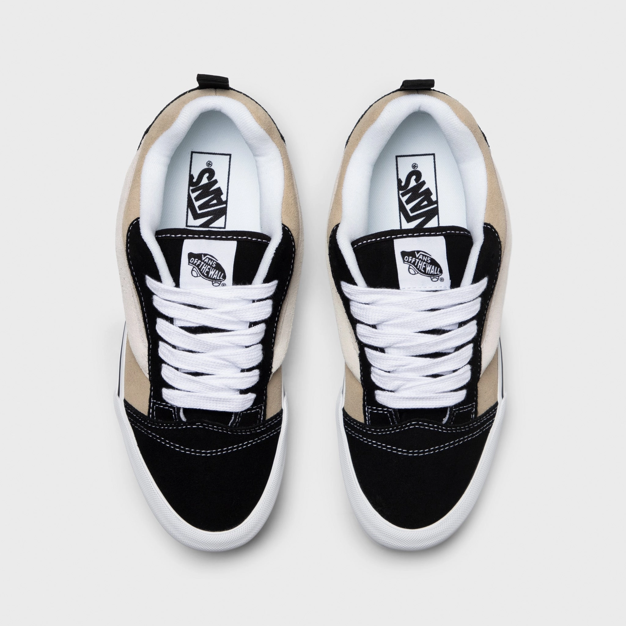 Vans Knu Skool Beige / Black Low Effort Adaptive Fit