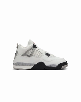 Jordan 4 Retro (PS) - "White Cement" Contoured Heel Cup Pressure Mapped Outsole