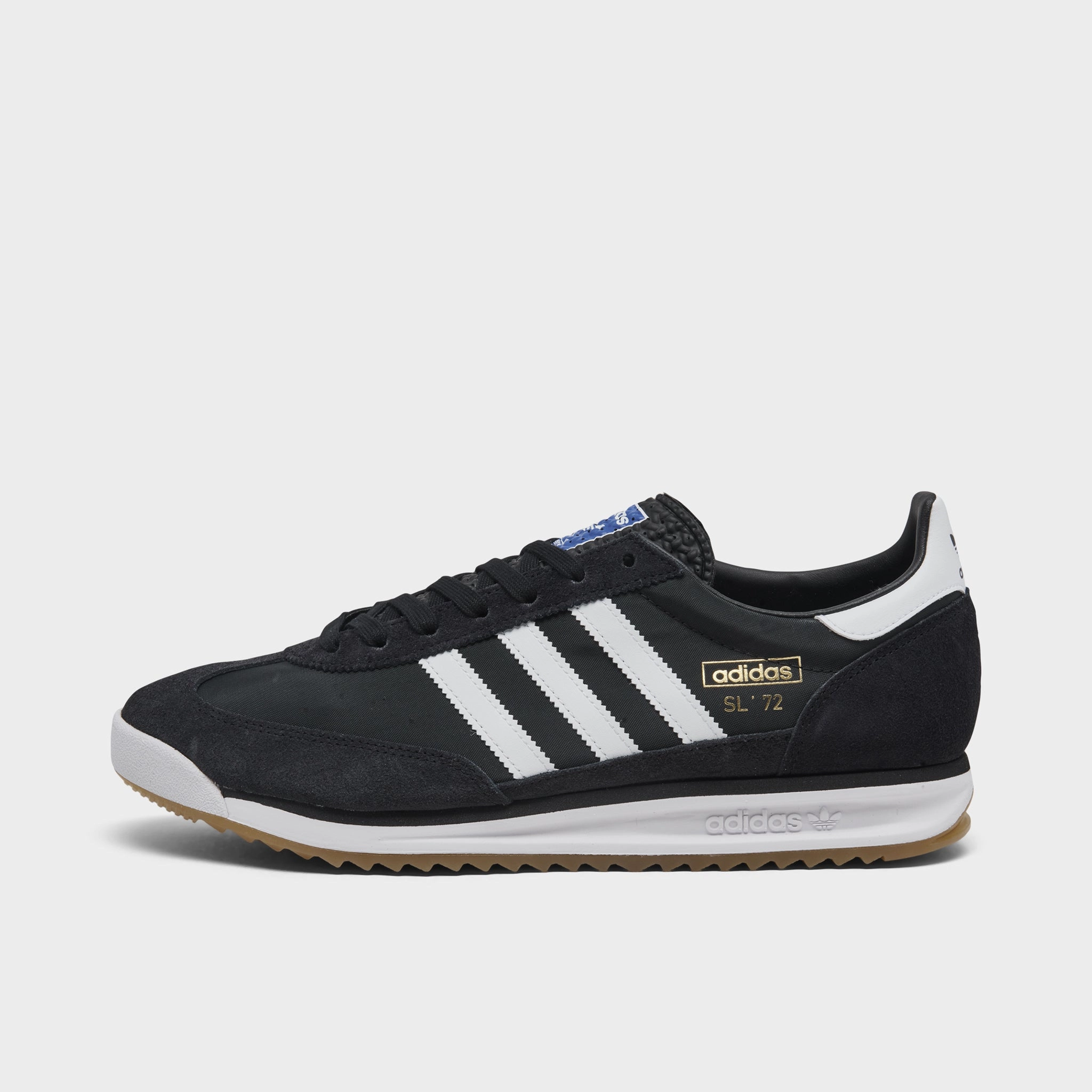 adidas Originals SL 72 RS Core Black / Cloud White - Blue Feet Support