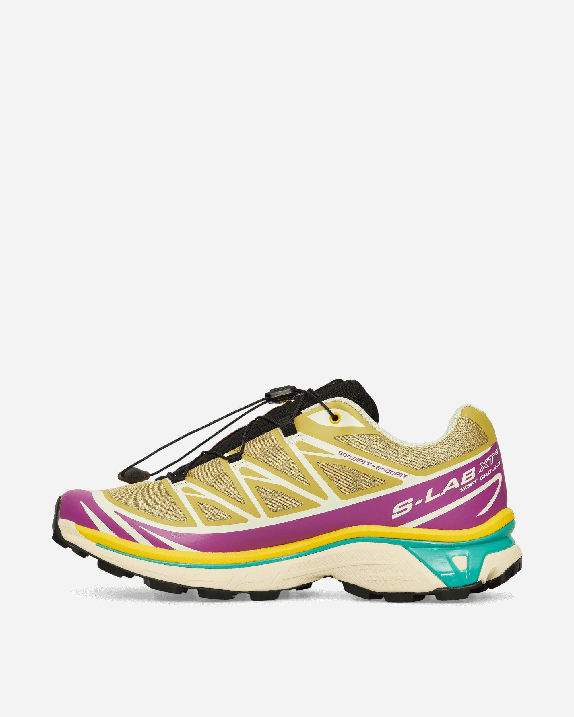 XT-6 Sneakers Antique Gold / Yellow / Willowherb Dynamic Traction Outsoles
