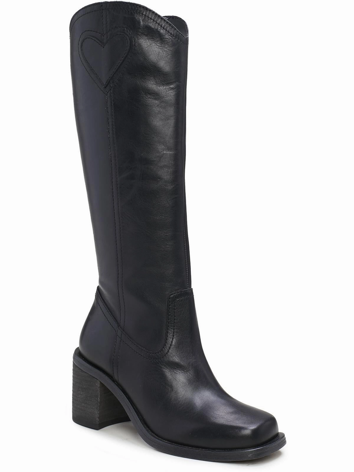 Protective Cushioning Premium Quality myinda Womens Leather Tall Knee-High Boots