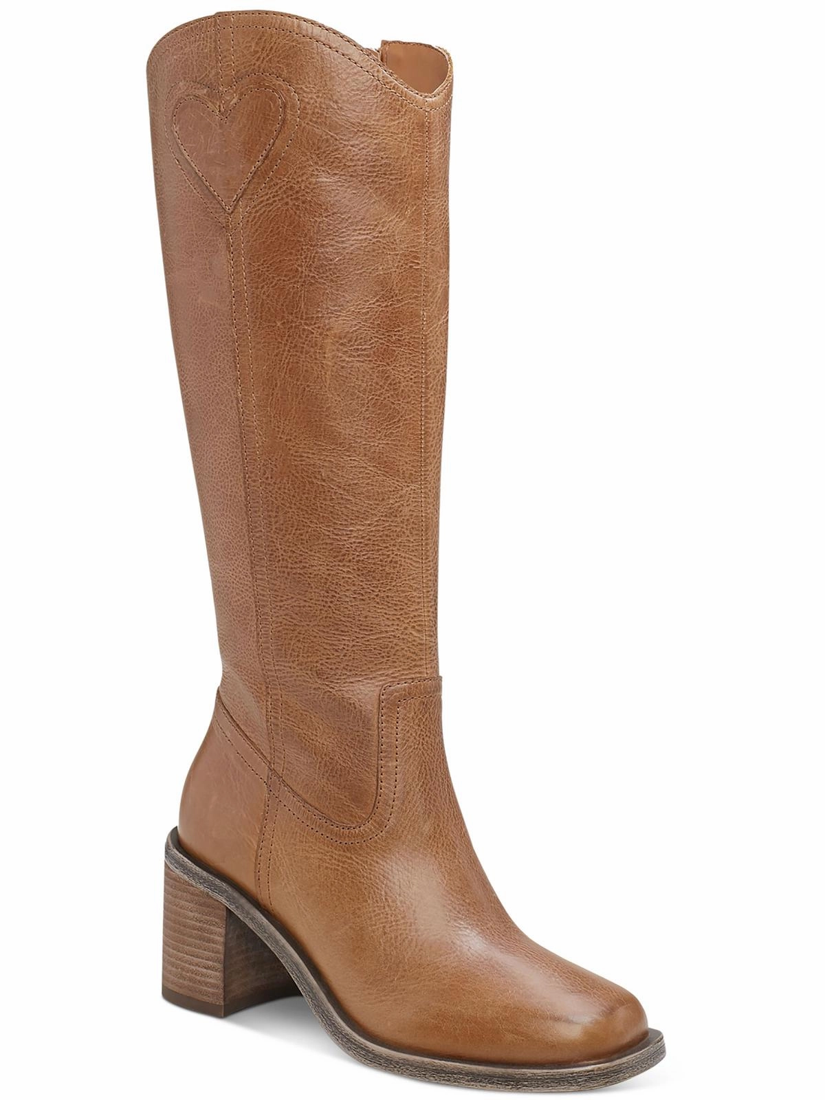 Urban Hiker Chunk Heel myinda Womens Leather Tall Knee-High Boots