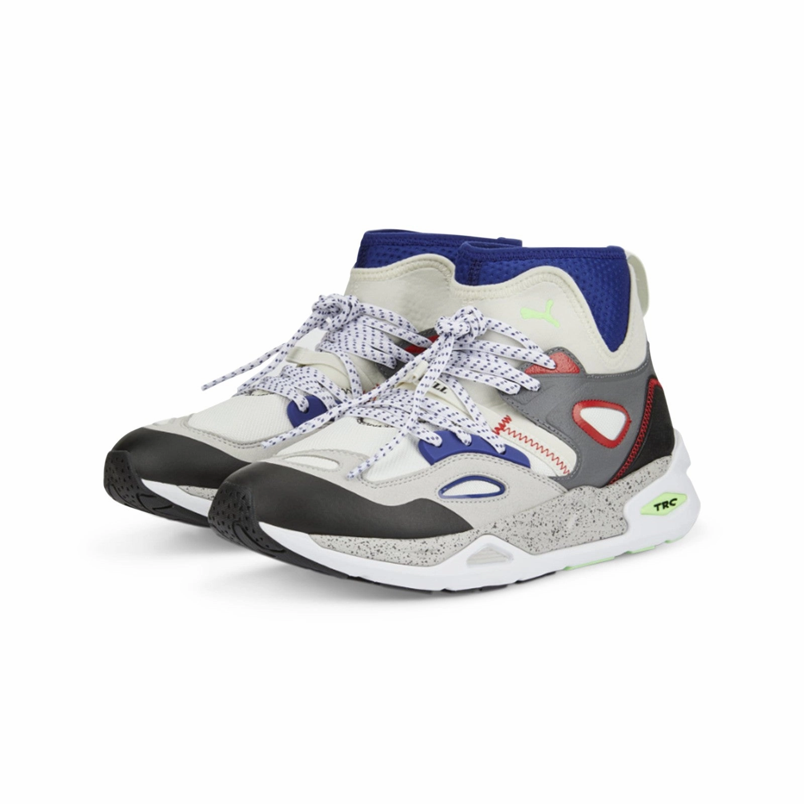 Puma TRC Blaze Mid WS (Vaporous Gray-Blazing Blue) Men's Shoes 386164-01 Long Sessions Regular Fit