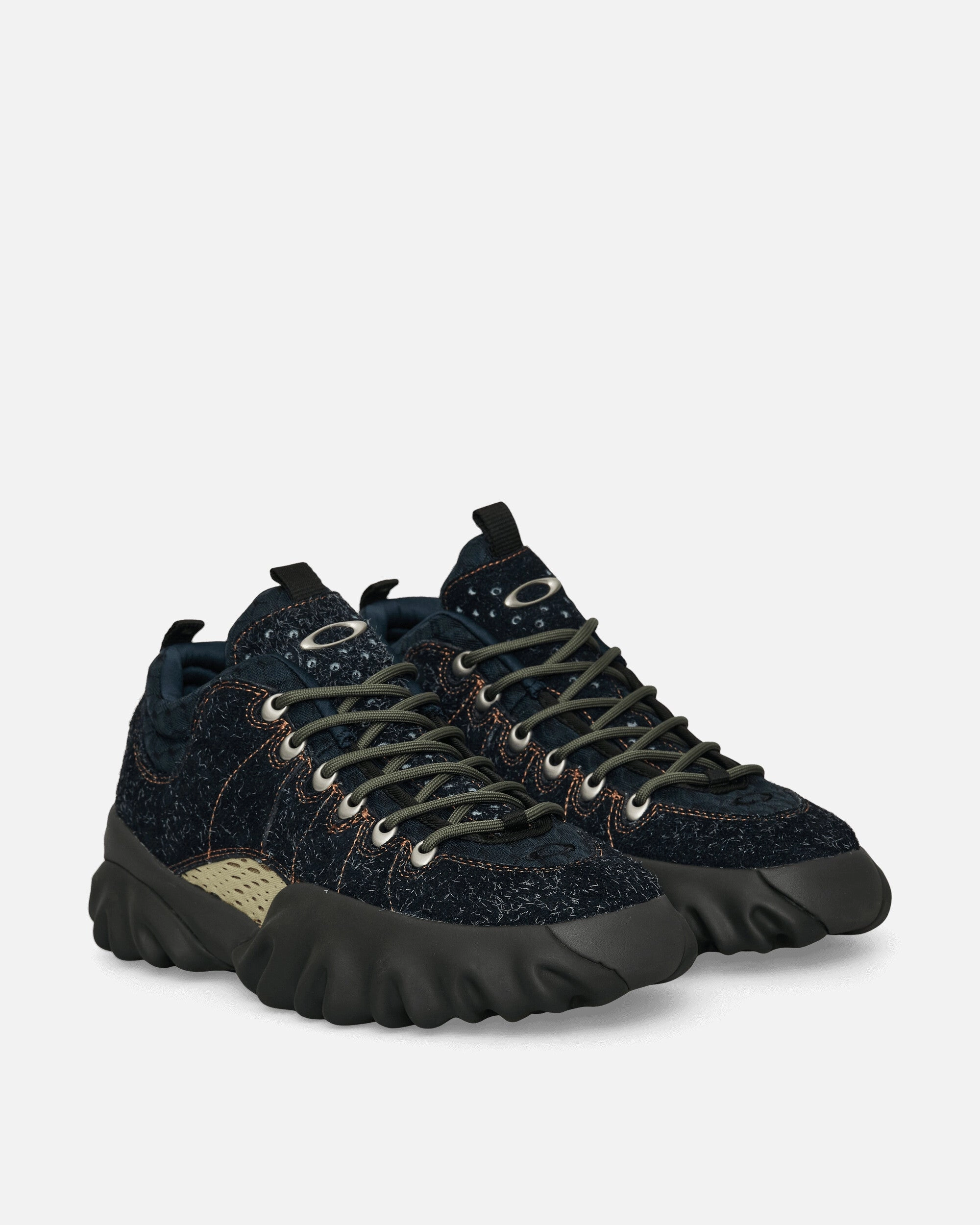 Insole Support Suede Edge Boots Hairy Blue Graphite