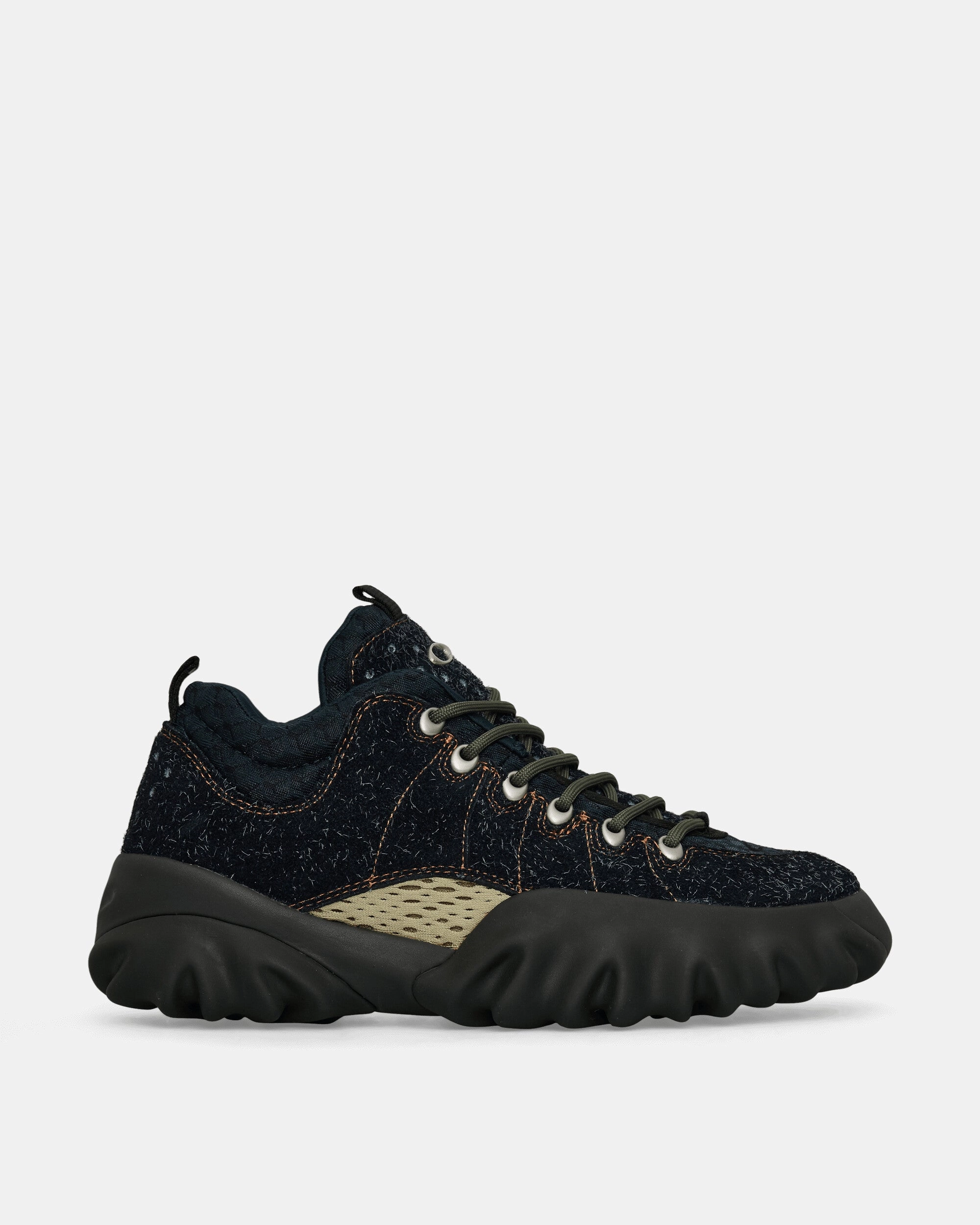Suede Edge Boots Hairy Blue Graphite Arch   Support Abrasion Resistant Material