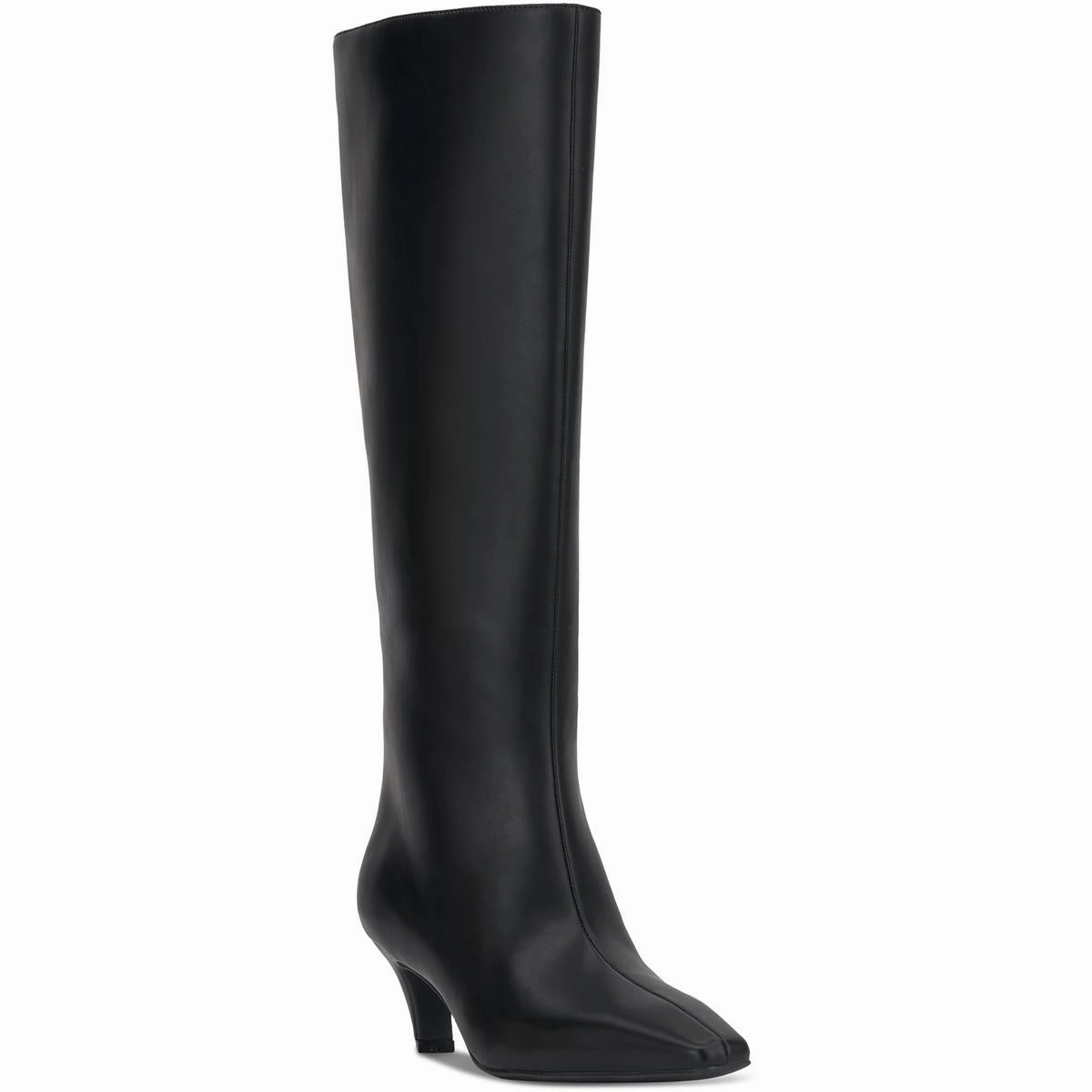 Sameya Womens Zipper Man Made Mid-Calf Boots Sturdy Construction Cold Weather Gear