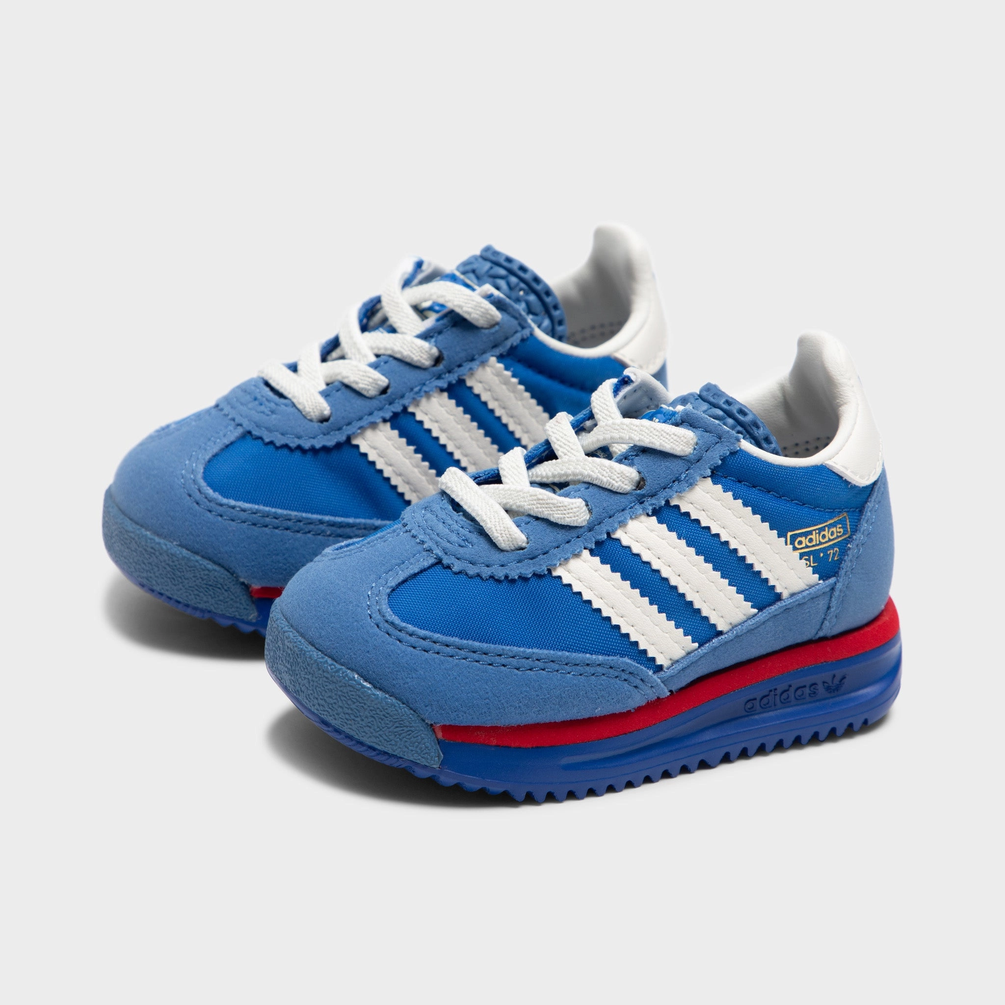 Flat Warm Liner adidas Infants' SL 72 Blue / White - Red