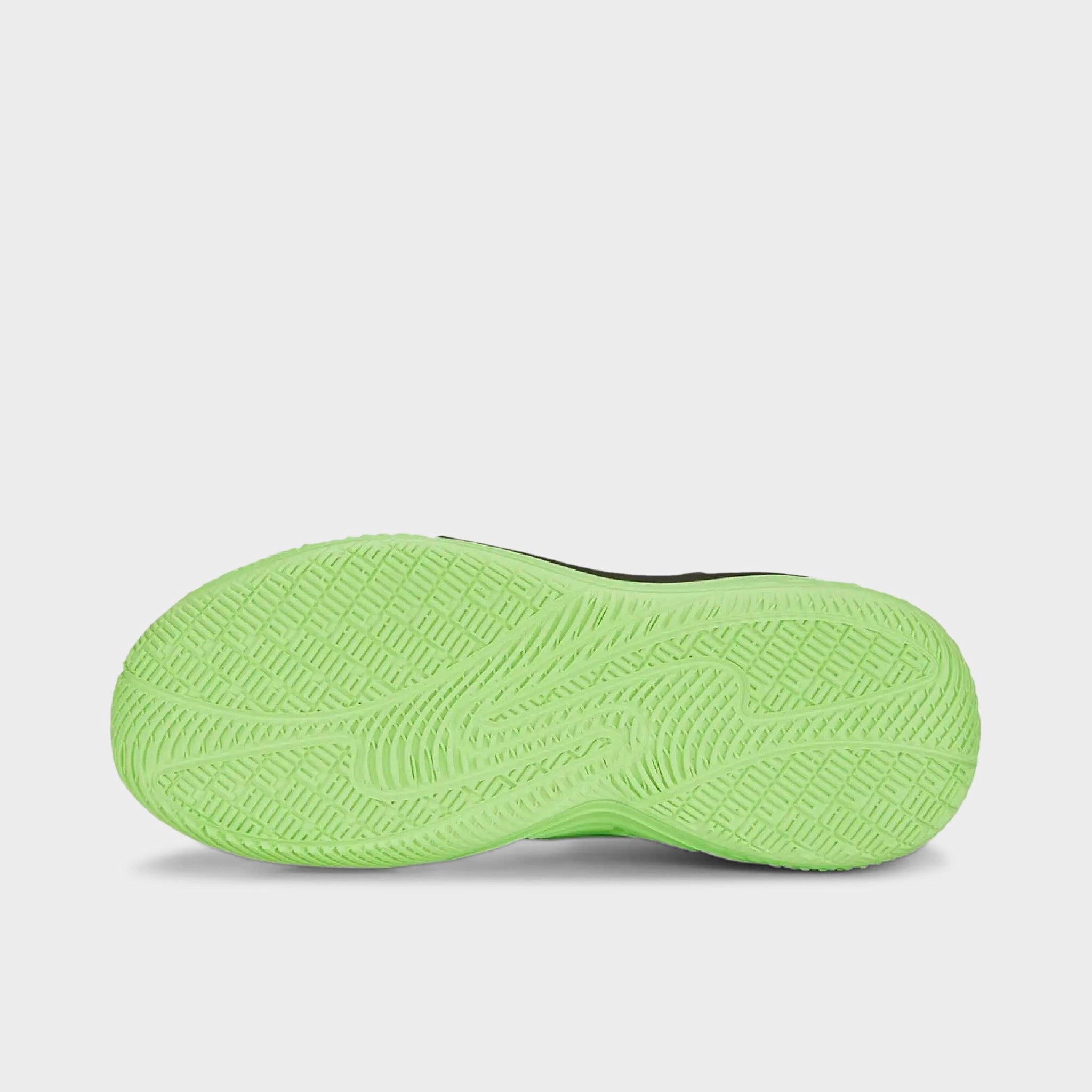 PUMA Court Rider Chaos Fizzy Lime / PUMA Black Stable Movement Effortless Flexibility.