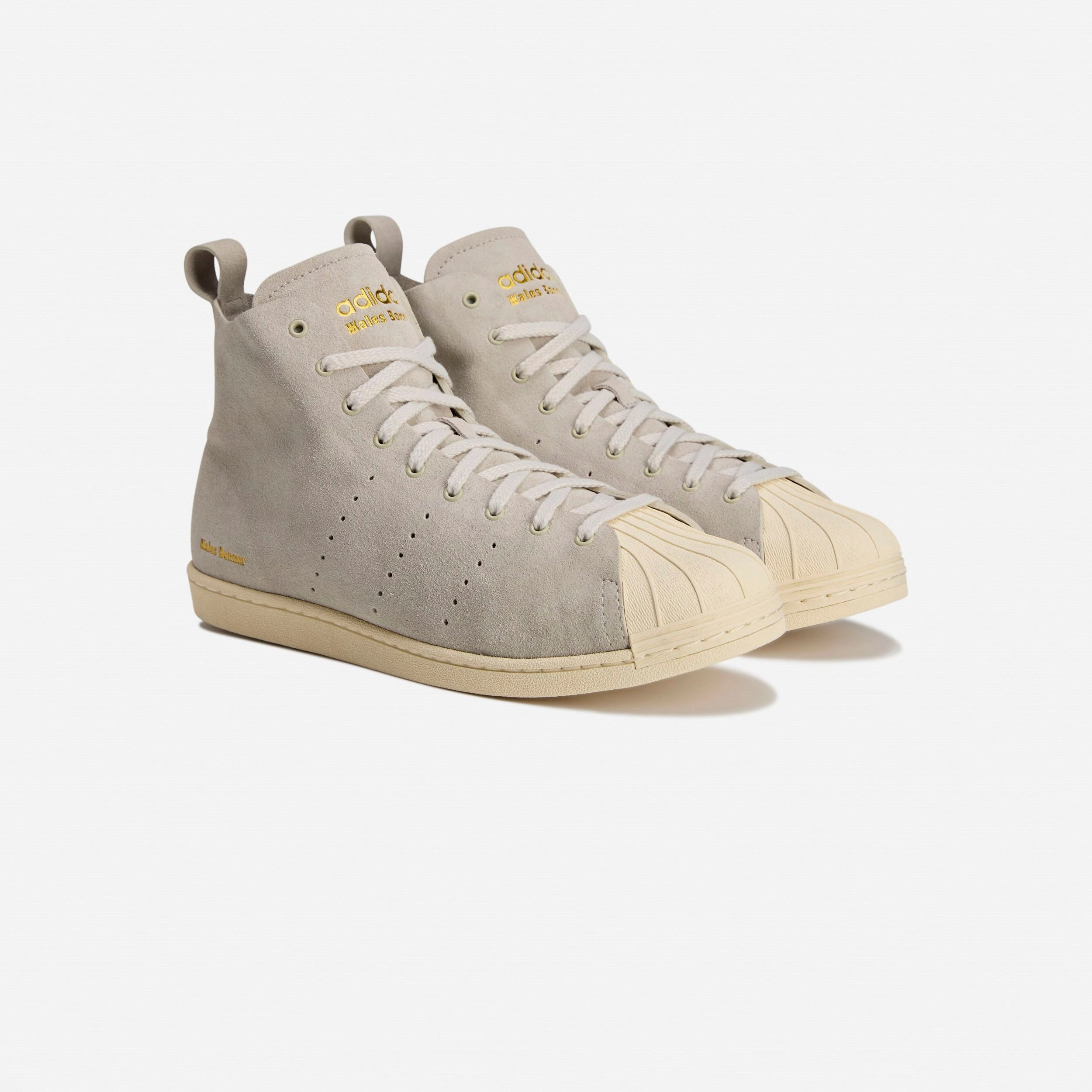 Elastic Collar Design Superstar Hi x Wales Bonner