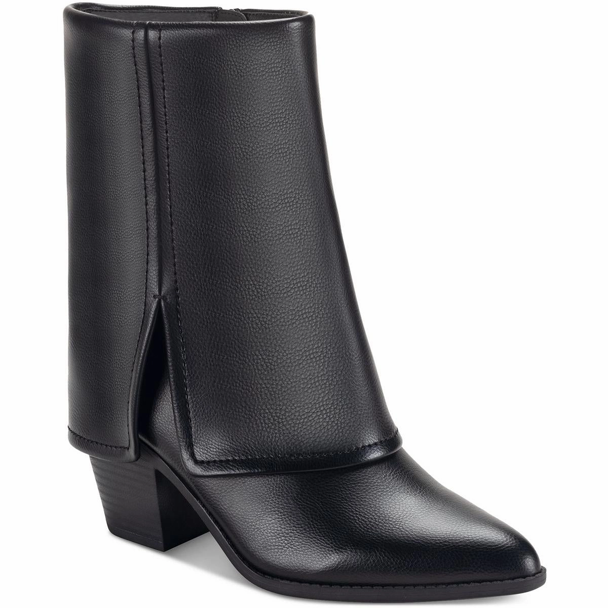 natural materials SSIBIZAA Womens Cuffed Manmade Ankle Boots