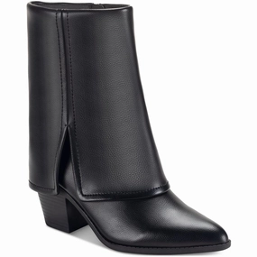 natural materials SSIBIZAA Womens Cuffed Manmade Ankle Boots
