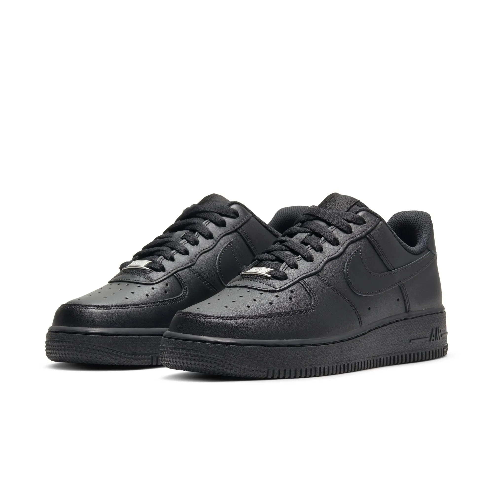 Fashion-forward comfort Motion Fit Womens Nike Air Force 1 '07 'Black'
