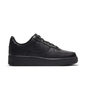 Textured Surface Womens Nike Air Force 1 '07 'Black'
