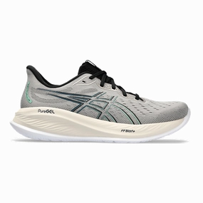 10K Asics Gel Cumulus 26 - Moonrock - Dark Mint